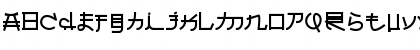 Download Almost Japanese Regular Font Lowercase Preview