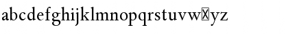Download ALPHA-Demo Regular Font Lowercase Preview