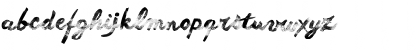 Download Another Wet Shabby Regular Font Lowercase Preview
