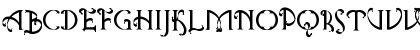 Download Antique Quest St Regular Font Lowercase Preview