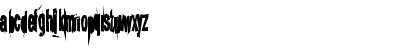 Download aRape Angular Regular Font Lowercase Preview