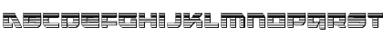 Download Armed Lightning Chrome Regular Font Lowercase Preview