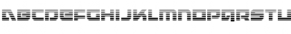 Download Armed Lightning Gradient Regular Font Lowercase Preview