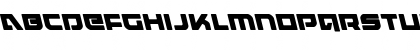 Download Armed Lightning Leftalic Italic Font Lowercase Preview