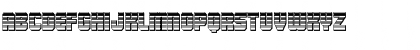 Download Army Rangers Chrome Regular Font Lowercase Preview