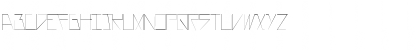 Download AsteriskThinLaser Regular Font Lowercase Preview