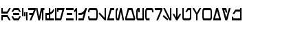 Download Aurebesh Condensed Bold Font Lowercase Preview