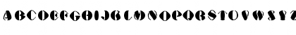 Download AustralianFlyingCorpsStencilA Regular Font Lowercase Preview