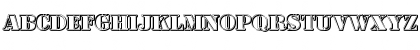 Download AustralianFlyingCorpsStencilT Regular Font Lowercase Preview