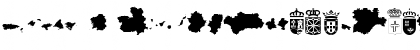 Download Autonomias_Espa?a Regular Font Lowercase Preview
