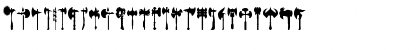 Download axe for warrior Regular Font Lowercase Preview