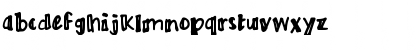 Download Ayme one-sided outline sided outline Font Lowercase Preview