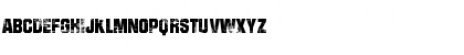Download BAD GRUNGE Regular Font Lowercase Preview