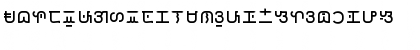 Download Baybayin Mod Heavy Regular Font Lowercase Preview
