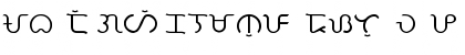 Download Baybayin Paga Regular Font Lowercase Preview