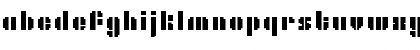 Download BM cafe A14 Font Lowercase Preview