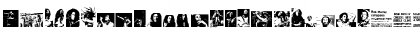 Download BOB NEVER DIES! Regular Font Lowercase Preview