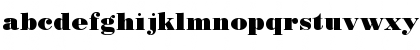 Download Bodoni-ExtraBold Bold Font Lowercase Preview