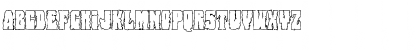 Download Bog Beast Outline Regular Font Lowercase Preview