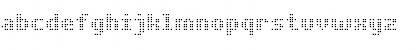 Download Bold Dot Digital-7 Regular Font Lowercase Preview