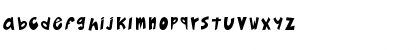 Download BOLUDOS Regular Font Lowercase Preview