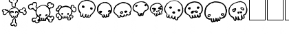 Download Bones & Rope Regular Font Lowercase Preview