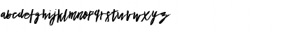 Download Bottle Massow  Demo Regular Font Lowercase Preview