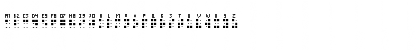 Download Braille Punch Regular Font Lowercase Preview