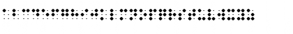 Download Braillenum Bold Font Lowercase Preview