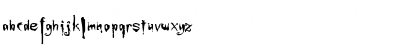 Download Buffied Regular Font Lowercase Preview