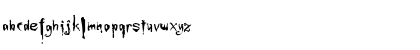 Download Buffied Regular Font Lowercase Preview