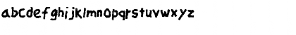 Download CandyCrayon Medium Font Lowercase Preview