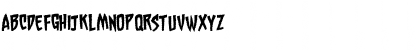 Download Chainsawz BB Regular Font Lowercase Preview