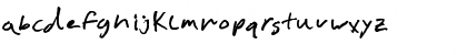 Download Chicken Scratch Regular Font Lowercase Preview