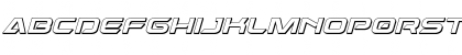Download Dameron 3D Italic Italic Font
