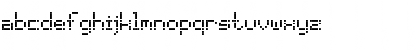 Download LCD-7 Regular Font Lowercase Preview