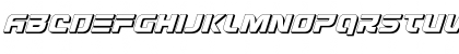 Download Defcon Zero 3D Italic Italic Font Lowercase Preview