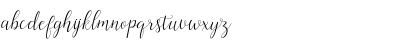 Download Artilla Script Regular Font Lowercase Preview