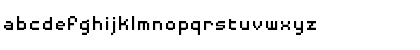Download DisposableDroid BB Regular Font Lowercase Preview