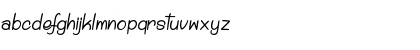 Download Distillated Regular Font Lowercase Preview