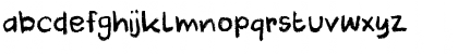 Download DK Cool Crayon Regular Font Lowercase Preview