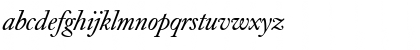 Download Caslon Book BE Italic Font Lowercase Preview