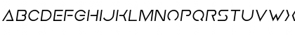 Download Earth Orbiter Semi-Italic Semi-Italic Font Lowercase Preview