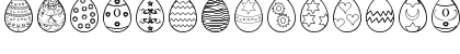 Download Easter eggs ST Regular Font