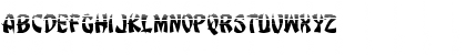 Download Egg Roll Halftone Regular Font Lowercase Preview