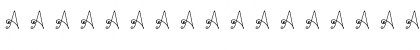 Download Elizabeth Ruelas Regular Font Lowercase Preview