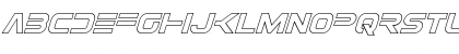 Download Eurofighter Outline Italic Outline Italic Font Lowercase Preview