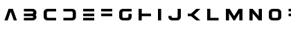 Download Eurofighter Title Regular Font Lowercase Preview