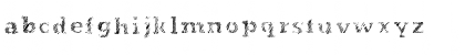Download Evanescente Regular Font Lowercase Preview