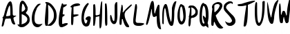 Download Expressive Inks Regular Font Lowercase Preview
